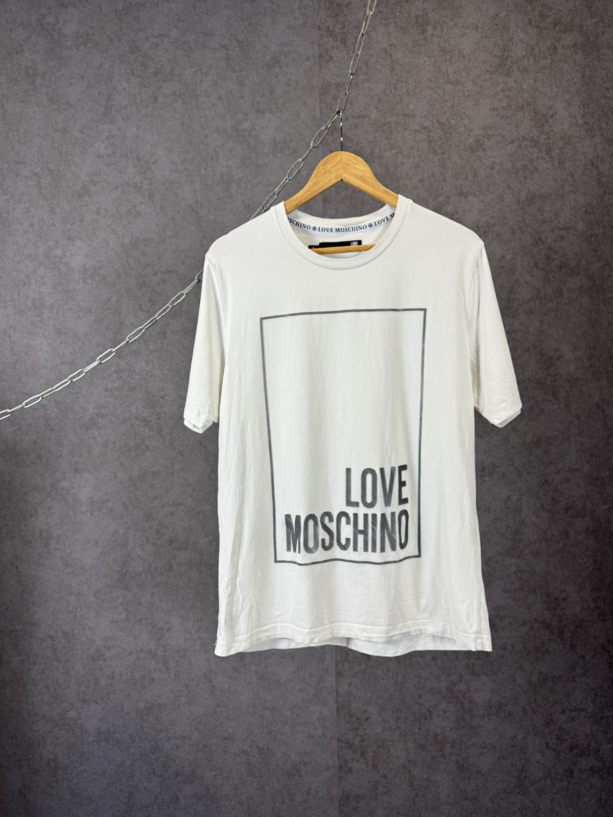 Moschino Love Moschino luxury designer tee Size US L / EU 52-54 / 3 - 1 Thumbnail