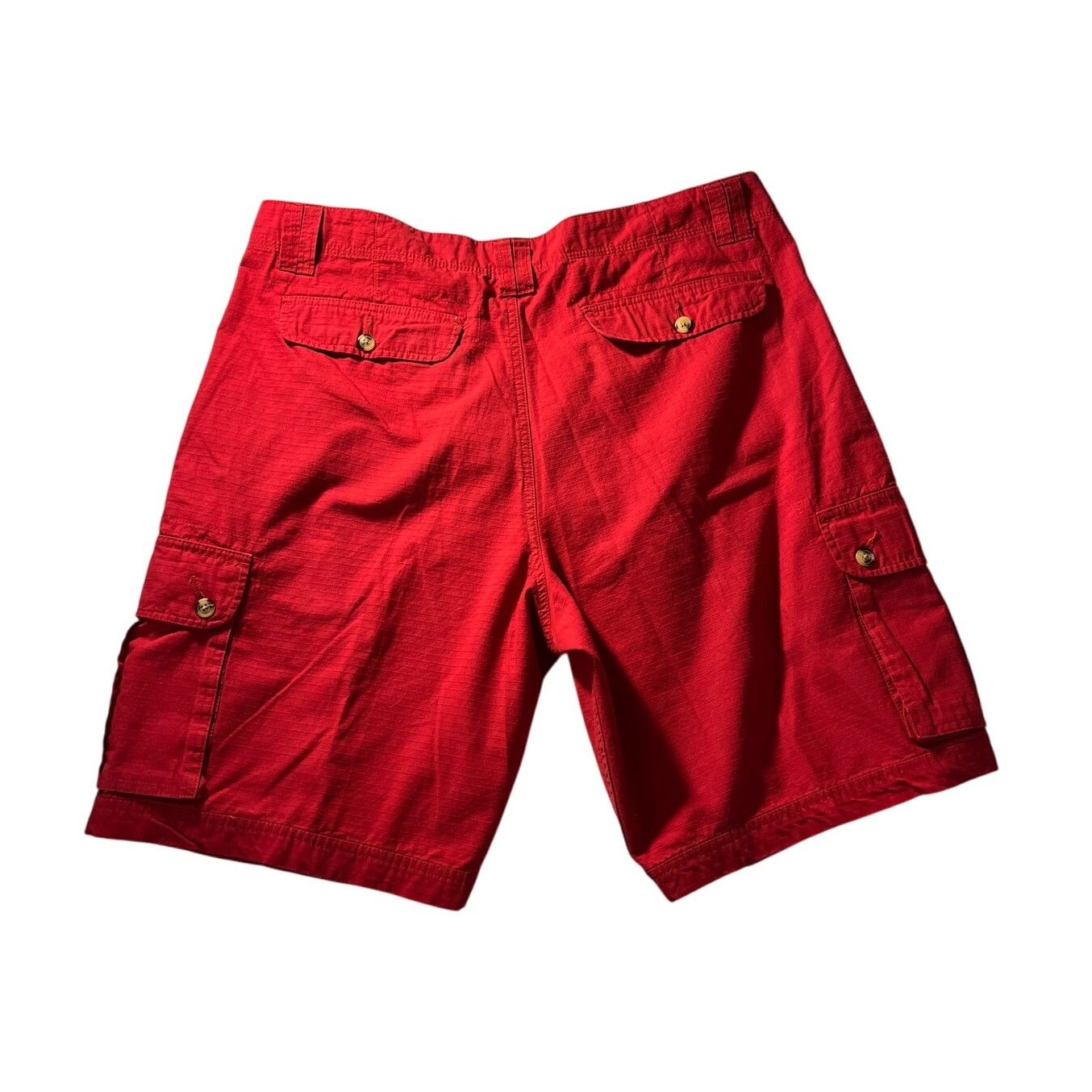 Haggar Haggar Men’s Red Cargo Shorts Size 38 100% Cotton Outdoor Size US 38 / EU 54 - 2 Thumbnail