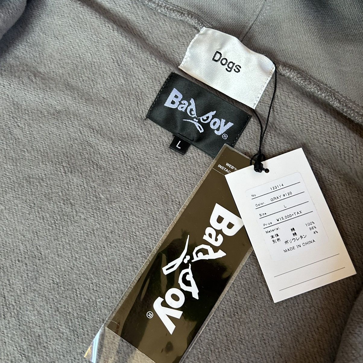 Hypebeast × Japanese Brand DOGS x BAD BOY x HBX MONOCHROMATiC ZiP UP HOODiE SWEATSHiRT Size US L / EU 52-54 / 3 - 21 Thumbnail