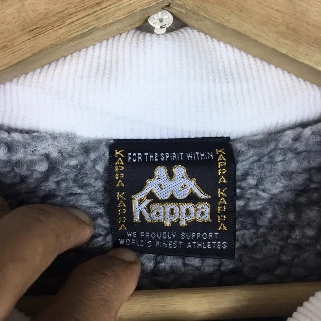 Kappa Vtg KAPPA ITALIA Outdoor Jacket Sweater Windbreaker Coat Size US XL / EU 56 / 4 - 4 Thumbnail