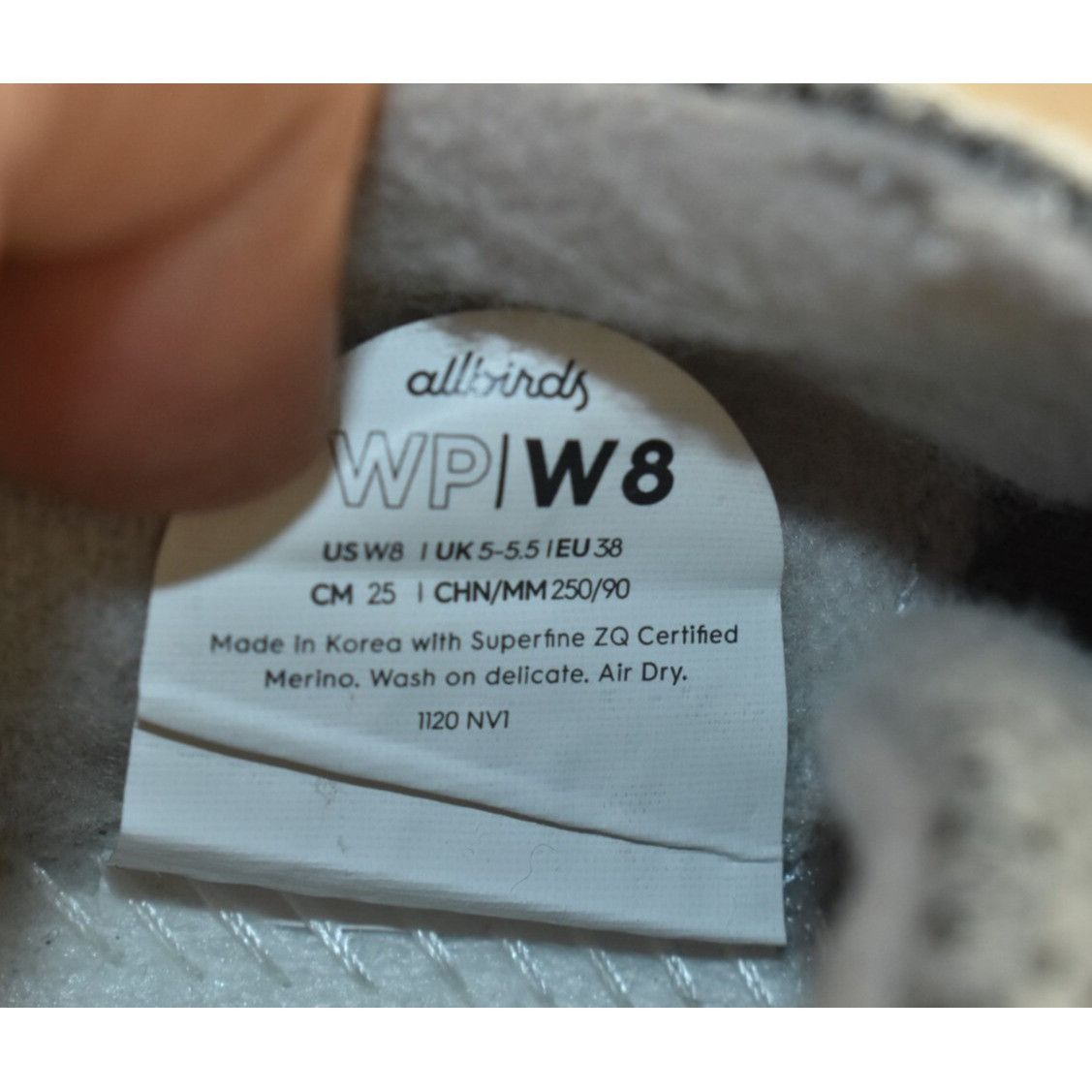 Allbirds Allbirds Wool Pipers WP Women's Shoes Size 8 Gray Comfort Lo Size US 8 / IT 38 - 10 Thumbnail