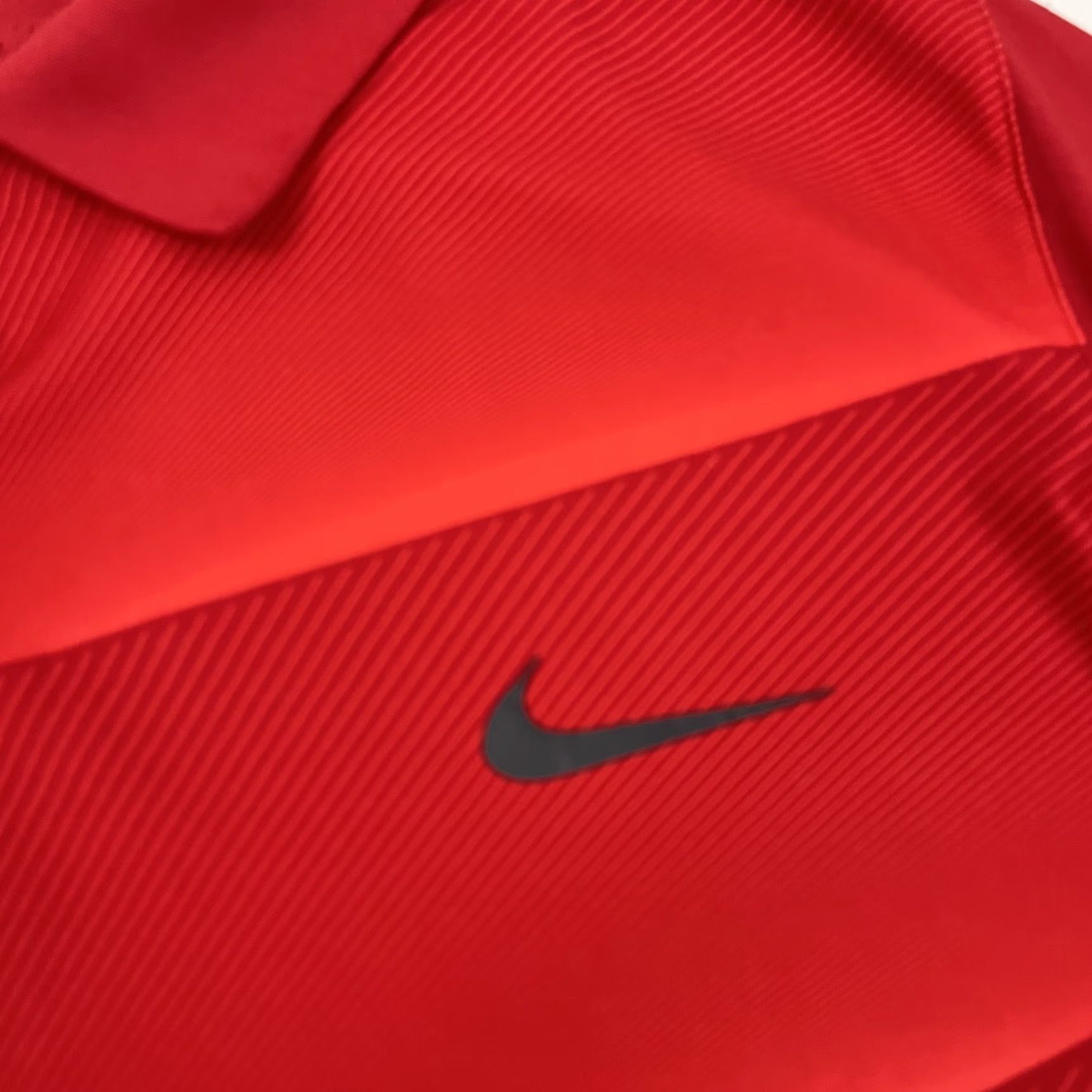 Nike Nike Tiger Woods Polo Shirt Mens XL Red Snap Collar Performance Golf Preppy Shirt Size US XL / EU 56 / 4 - 4 Thumbnail