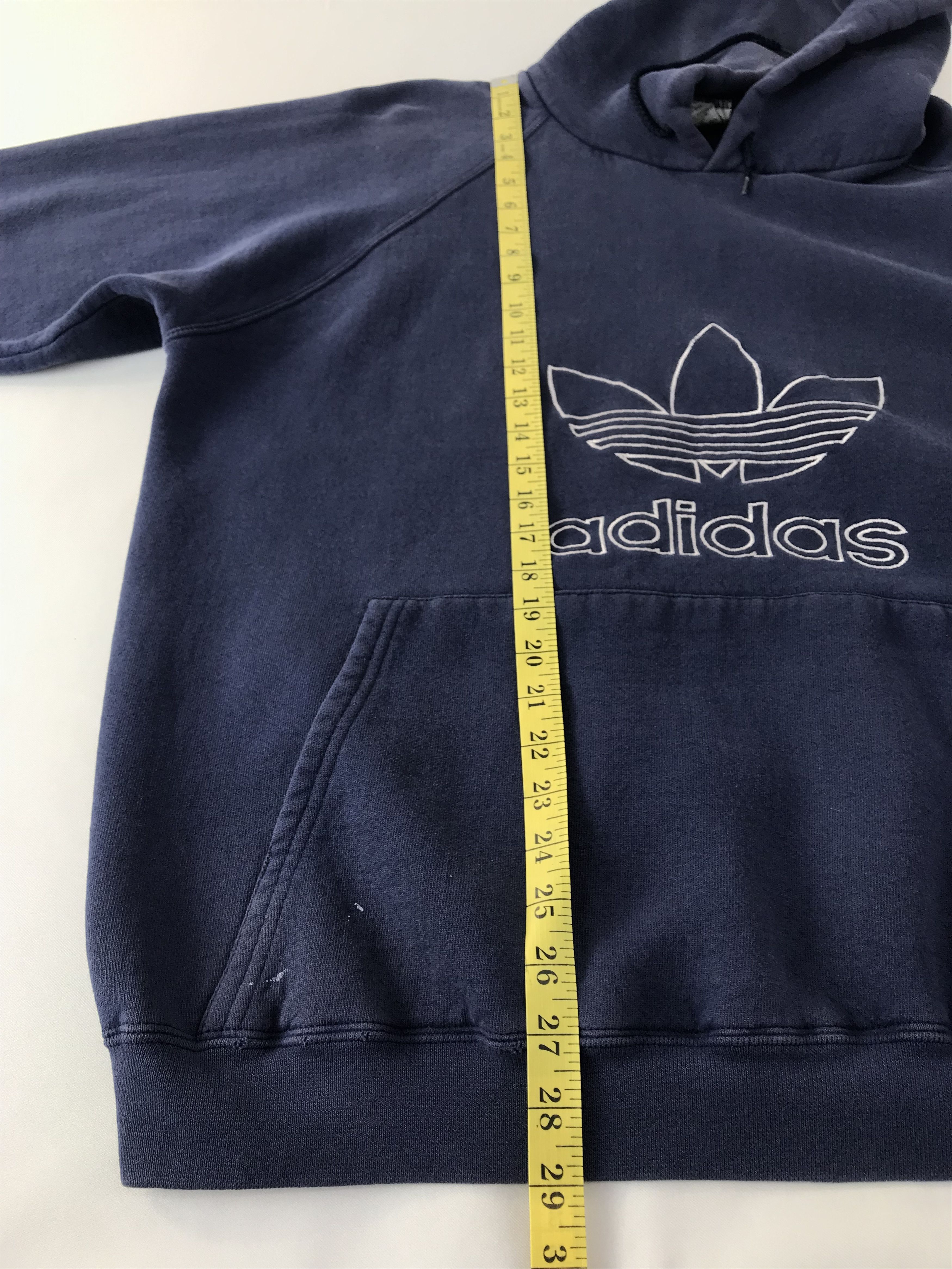Adidas Adidas Trifoil Tricot Embroidery Logo Pull Over Hoodies Size US XXL / EU 58 / 5 - 10 Thumbnail