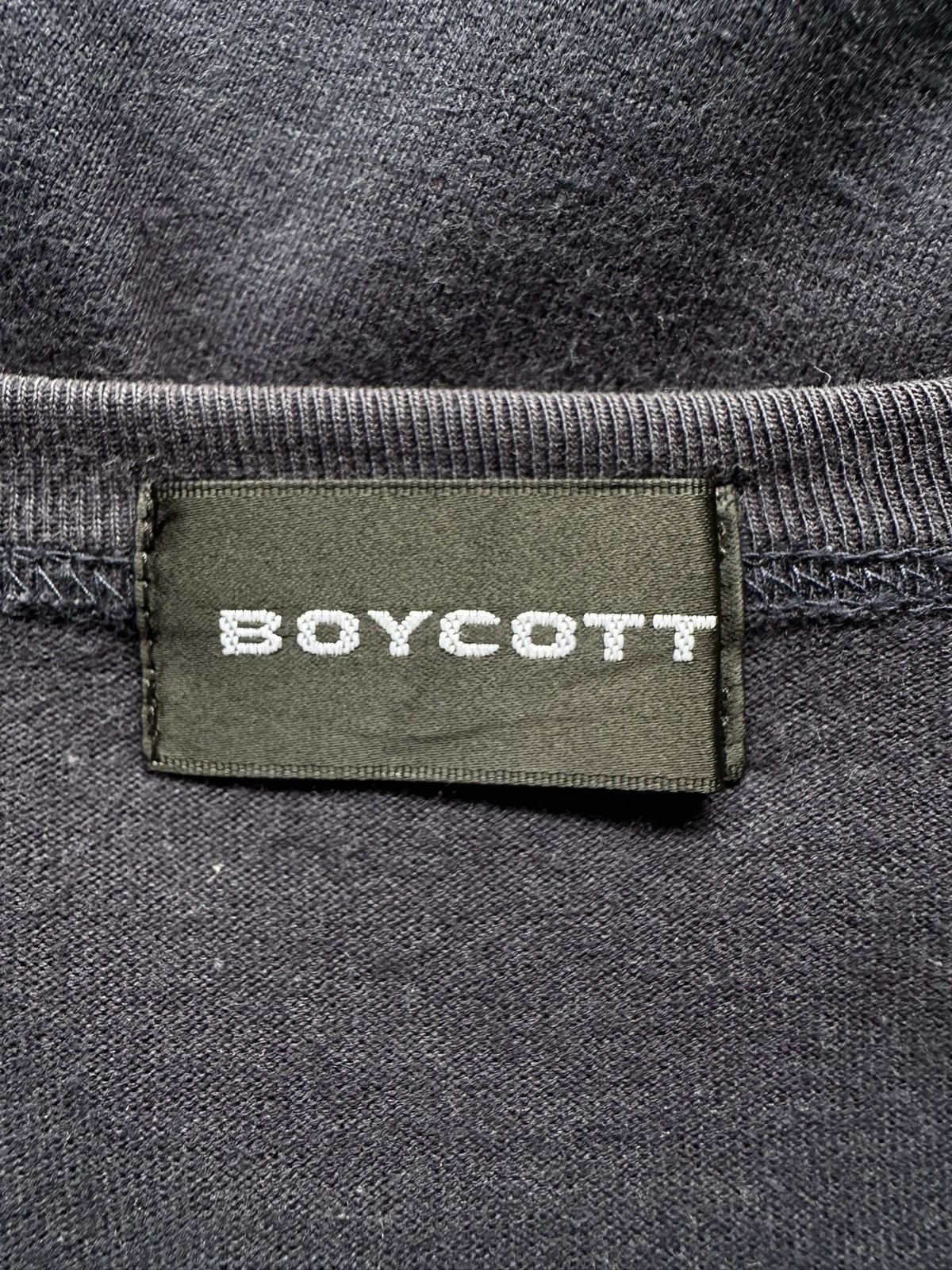 Boycott 90's Boycott '' Human being of Revolution " sun faded Size US M / EU 48-50 / 2 - 11 Thumbnail