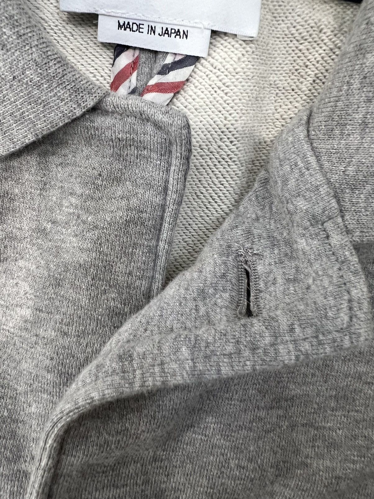 Thom Browne Thom browne 4 bar cotton jacket Size US S / EU 44-46 / 1 - 4 Thumbnail