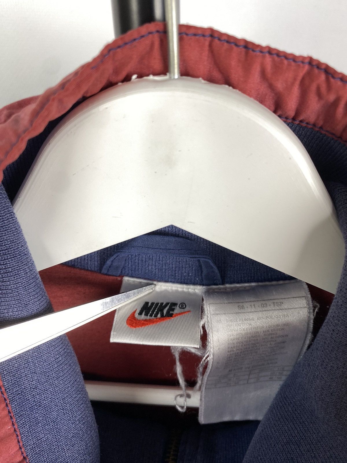 Nike × Vintage 90’s NIKE BIG LOGO TRACK JACKET Y2K Size US M / EU 48-50 / 2 - 9 Thumbnail