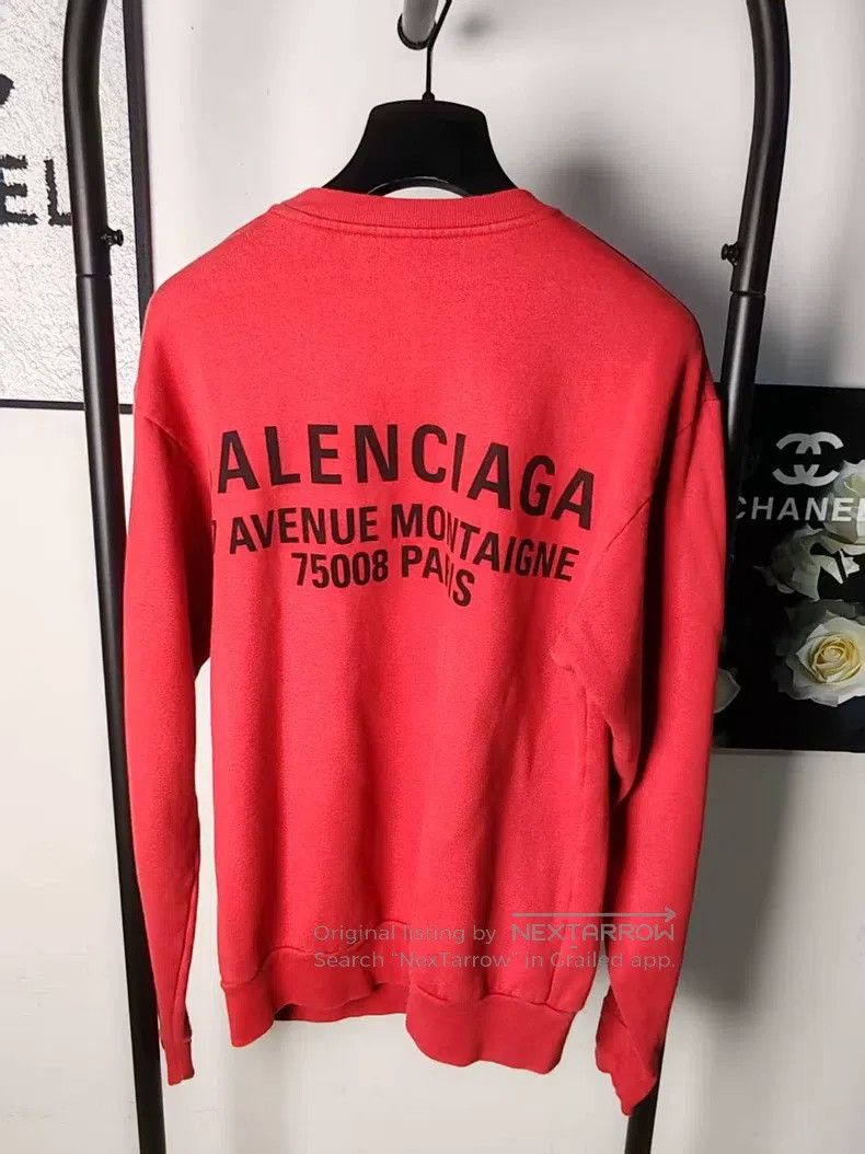 Balenciaga Letter Logo Sweatshirt