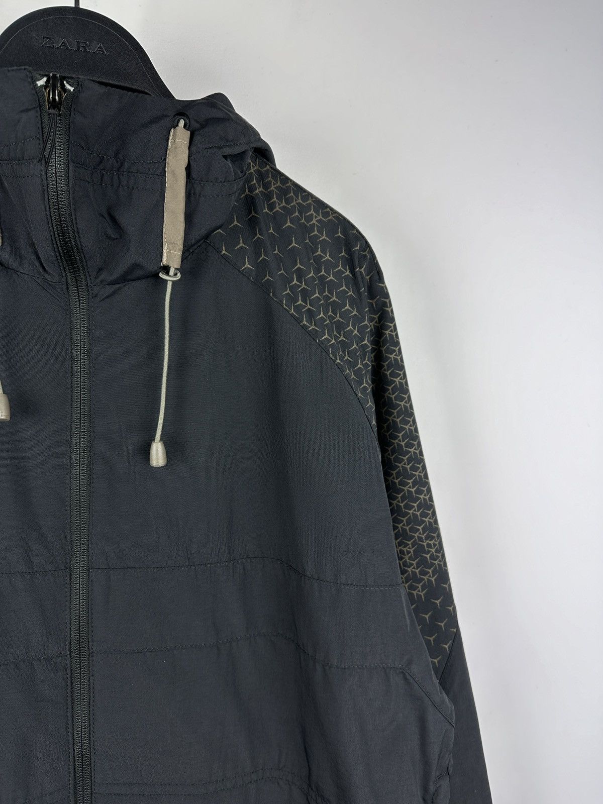 Nike × Vintage Vintage Y2K Nike Swoosh Nylon Zip Up Jacket Hype Drill Size US M / EU 48-50 / 2 - 3 Thumbnail
