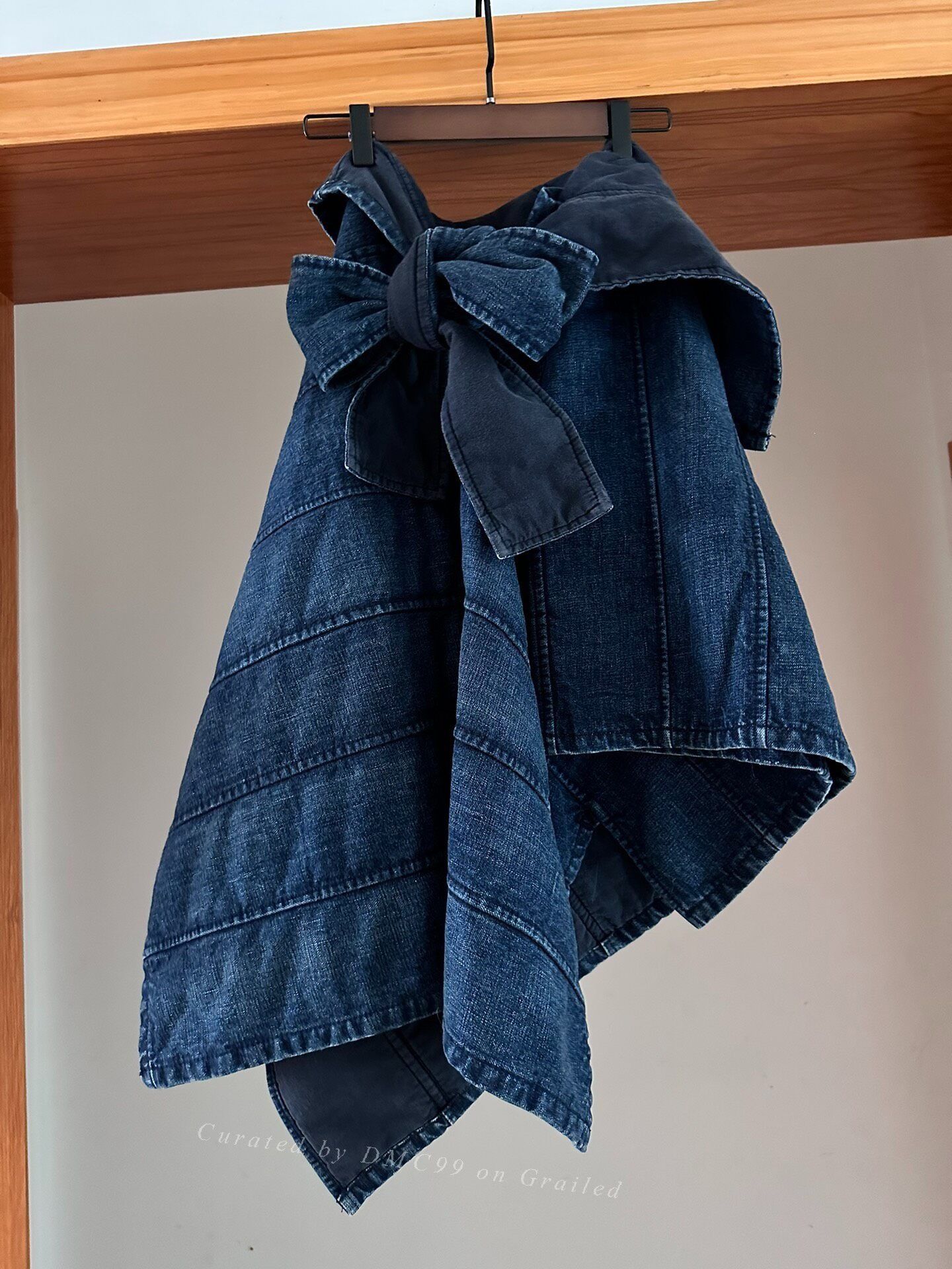 Comme des Garcons Comme des Garçons Tricot Denim Skirt Size 38" / US 16 / IT 52 - 1 Thumbnail