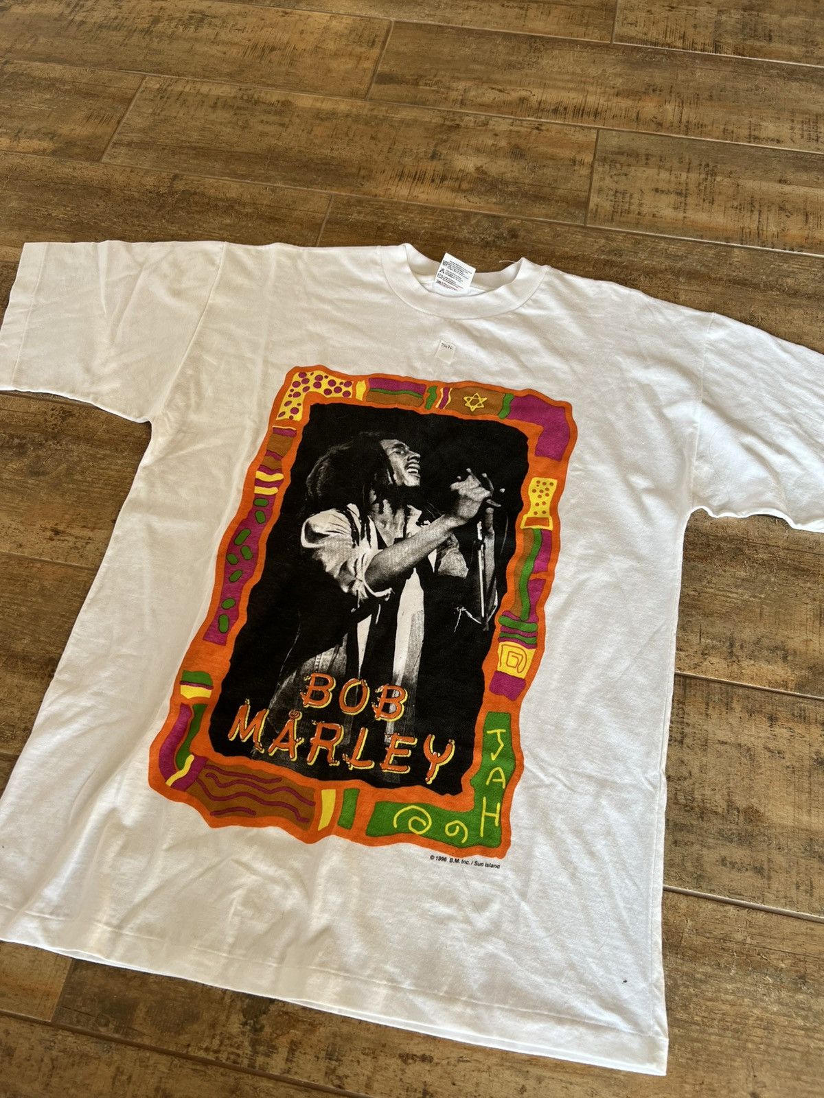 Bob Marley × Vintage Bob Marley, 1996, vintage tee tis. Size US L / EU 52-54 / 3 - 2 Thumbnail