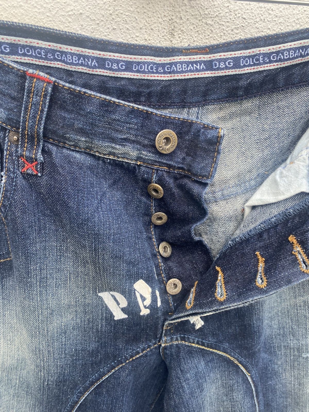 Dolce & Gabbana RARE For JAPAN only! Dolce & Gabbana “Packed With Fun” Jeans Size US 34 / EU 50 - 5 Thumbnail