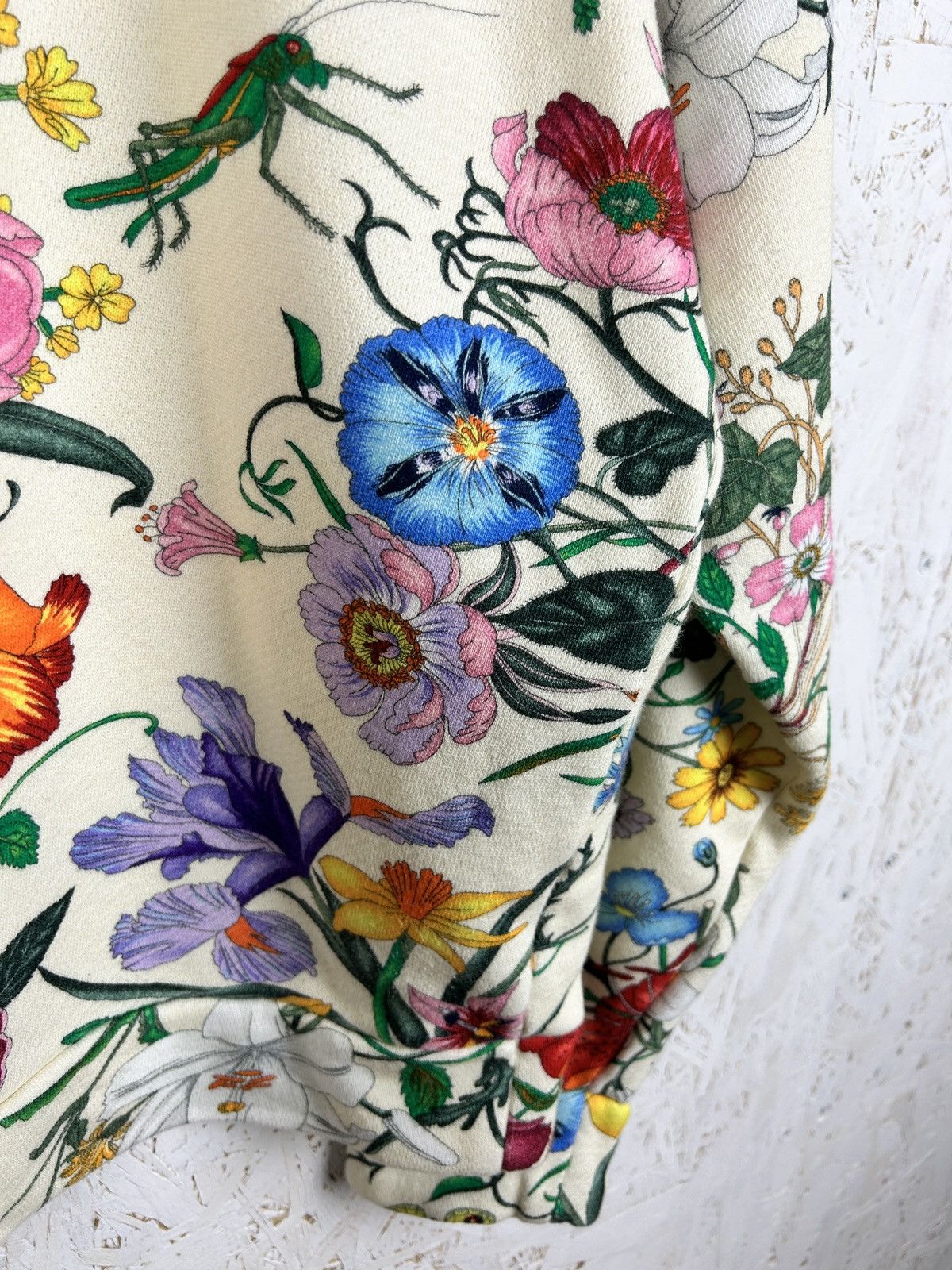 Gucci Gucci Floral Print Cotton Sweatshirt Crewneck XS Size XS / US 0-2 / IT 36-38 - 7 Thumbnail