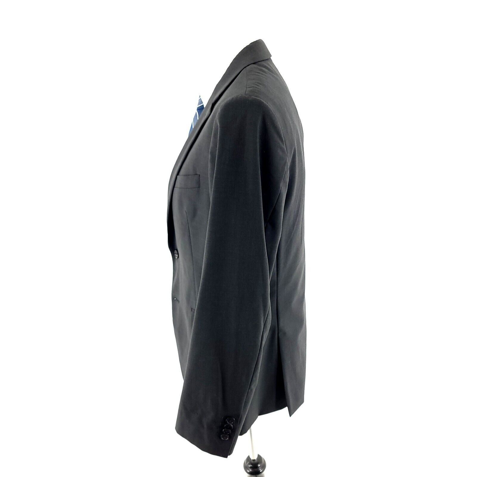 Banana Republic DAMAGED Banana Republic Marzotto Super 120s Wool 2 Button Bl Size 38S - 7 Thumbnail