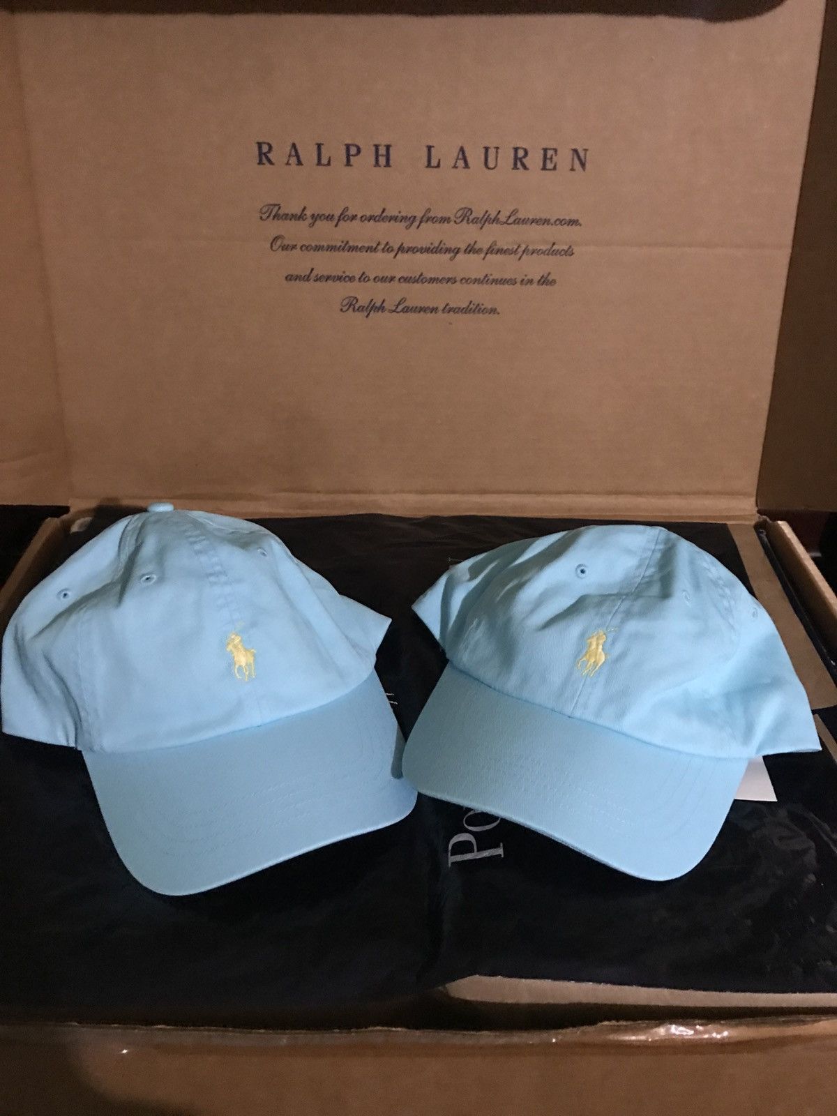 Polo Ralph Lauren Polo by Ralph Lauren Turquoise/ Light Blue Cap OS fits all Size ONE SIZE - 1 Thumbnail
