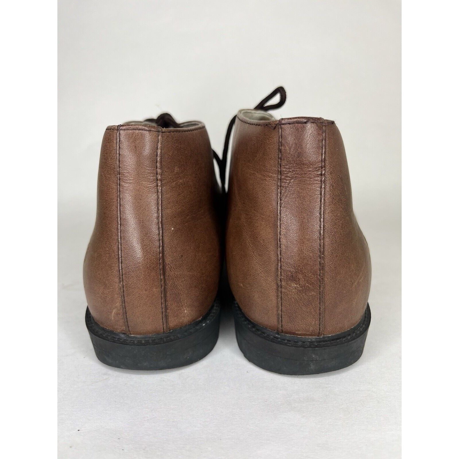 Other Rhea Chukka Brown Leather Lace Up Casual Desert Ankle Boots Size US 10.5 / EU 43-44 - 14 Thumbnail