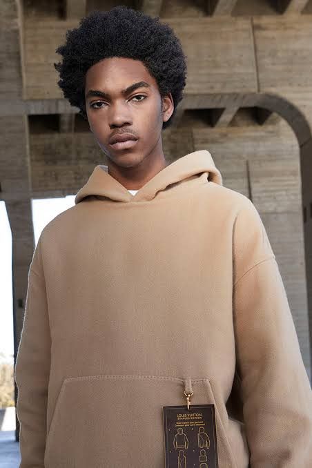Louis Vuitton Fall19 Staples Edition Double Face Wool Hoodie