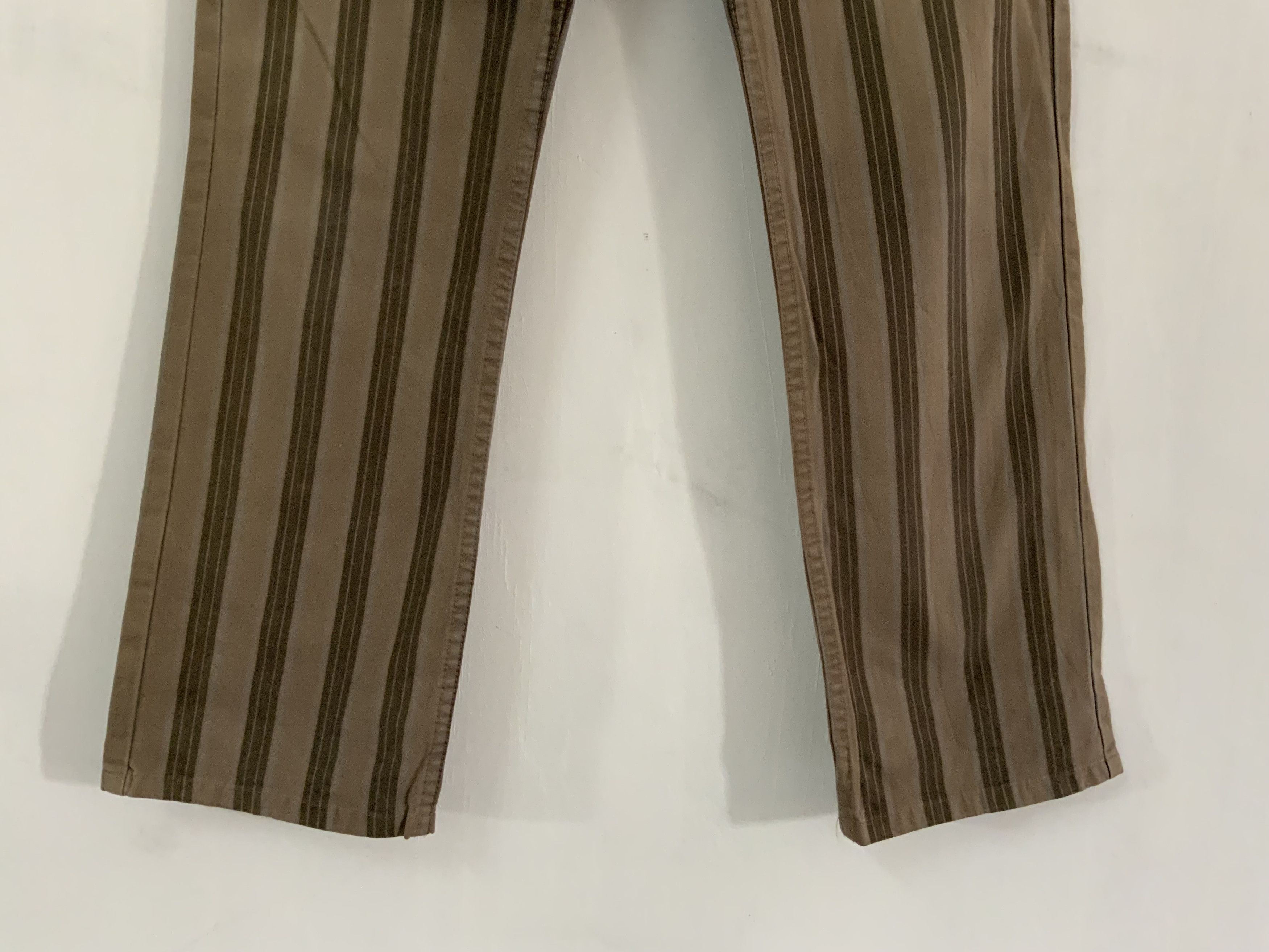Japanese Brand Levi’s Striped Japan Made Avant Garde Pant Size US 30 / EU 46 - 5 Thumbnail