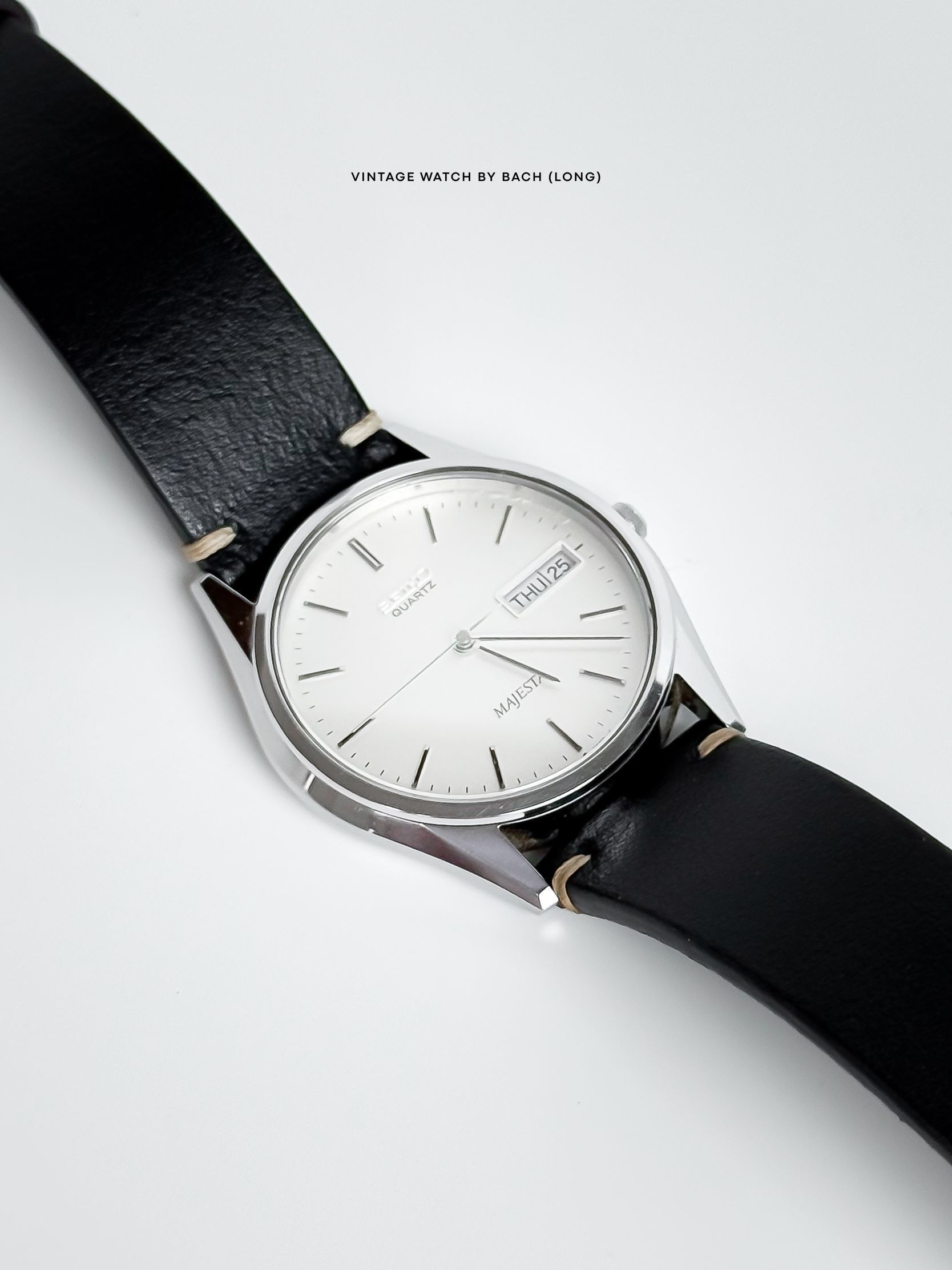 Seiko Seiko Majesta 9063-7000 HAQ Minimal White Dial Size ONE SIZE - 6 Thumbnail