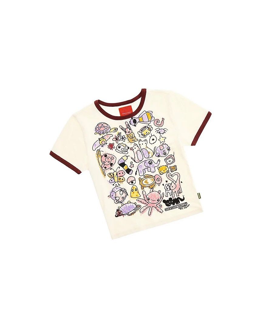 トップス heaven by marc jacobs EMERGENCY BABY TEE Heaven by Marc Jacobs x Emergency Intercom Baby Tee Size M