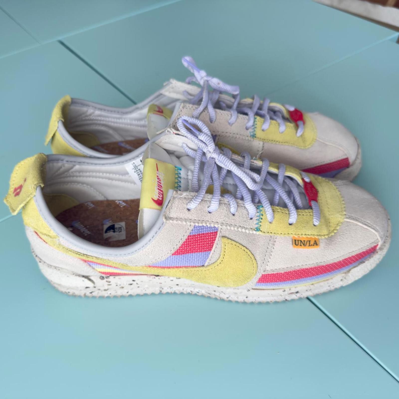 Nike Nike Cortez x Union LA "Lemon Frost" Men Size 10 Size US 10 / EU 43 - 1 Thumbnail