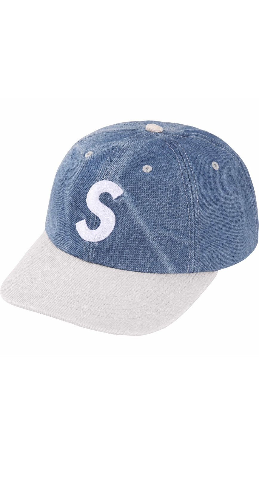 Supreme Supreme 2 tone s logo 6 panel | Grailed