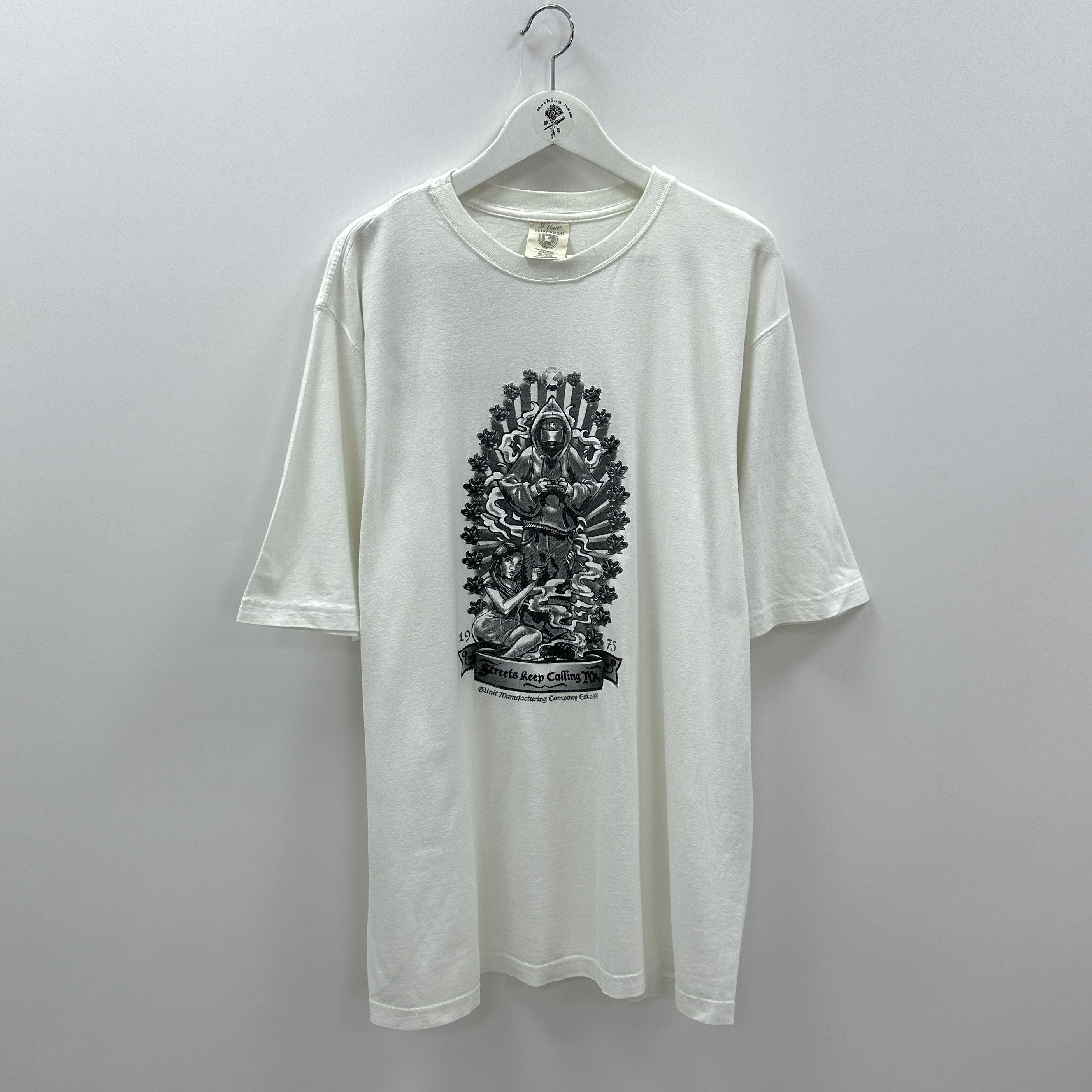 50 Cent Vintage 90’s Rare G unit Streets keep calling me OG 50c tee Size US XL / EU 56 / 4 - 1 Thumbnail