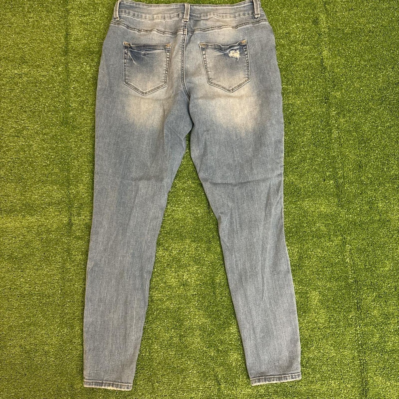 Other Women’s Denim Maurices Distressed Skinny Jeans Size 32" / US 10 / IT 46 - 3 Thumbnail