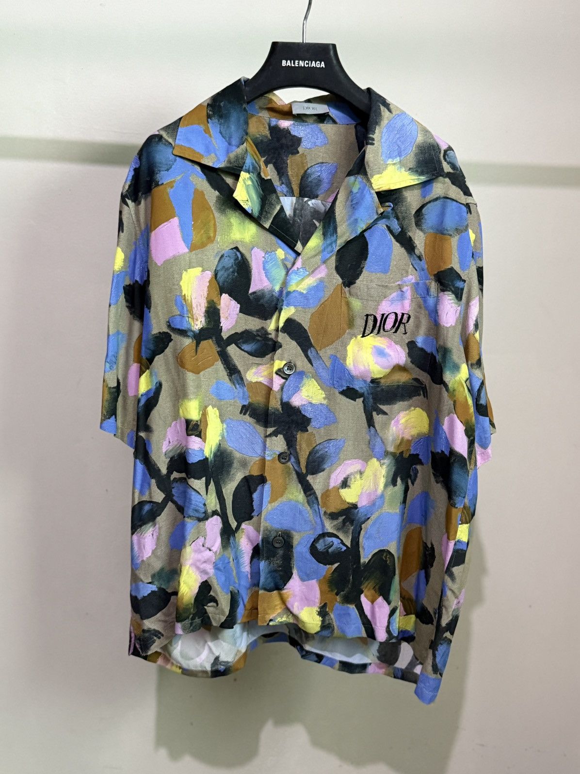 Dior Dior Alexander Foxton Print Short Sleeve Shirt Size US L / EU 52-54 / 3 - 1 Thumbnail