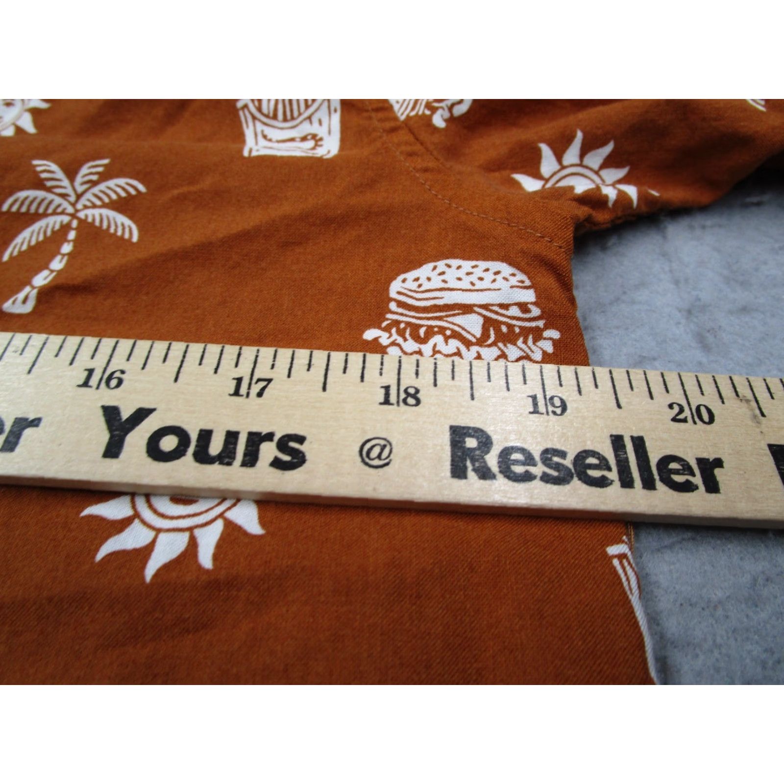 Vintage VINTAGE Pyknic Men's Shirt Short Sleeve Casual Cotton Blend Brown Small 90s Designer Size US S / EU 44-46 / 1 - 6 Thumbnail