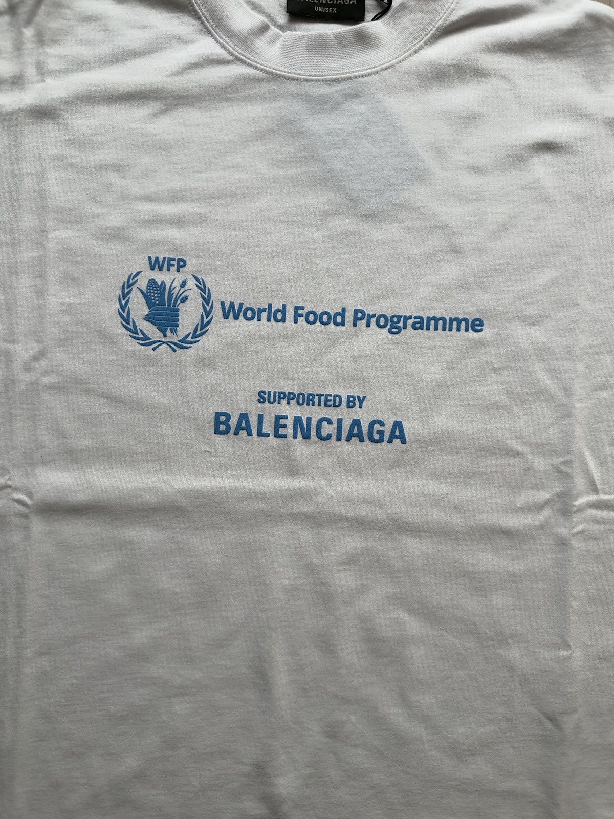 Balenciaga Balenciaga WFP T-Shirt White Size US S / EU 44-46 / 1 - 3 Thumbnail