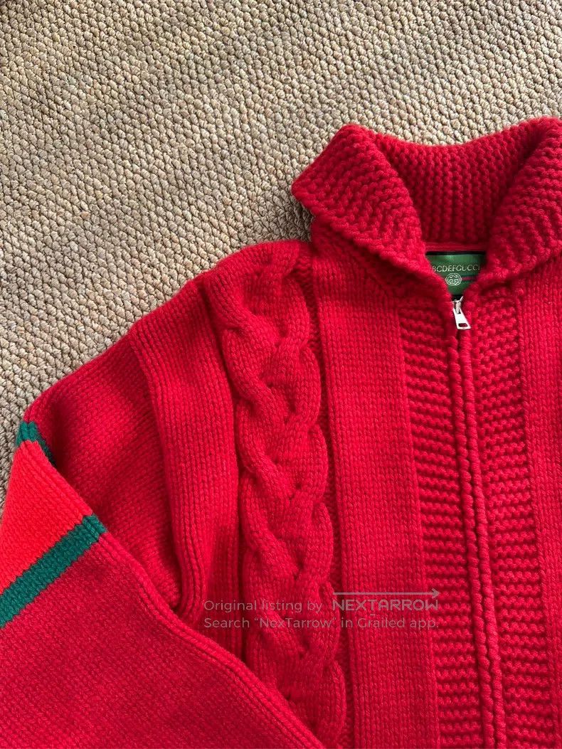 Gucci Gucci Twisted knitted zipper knitted sweater cardigan coat Size M / US 6-8 / IT 42-44 - 6 Thumbnail