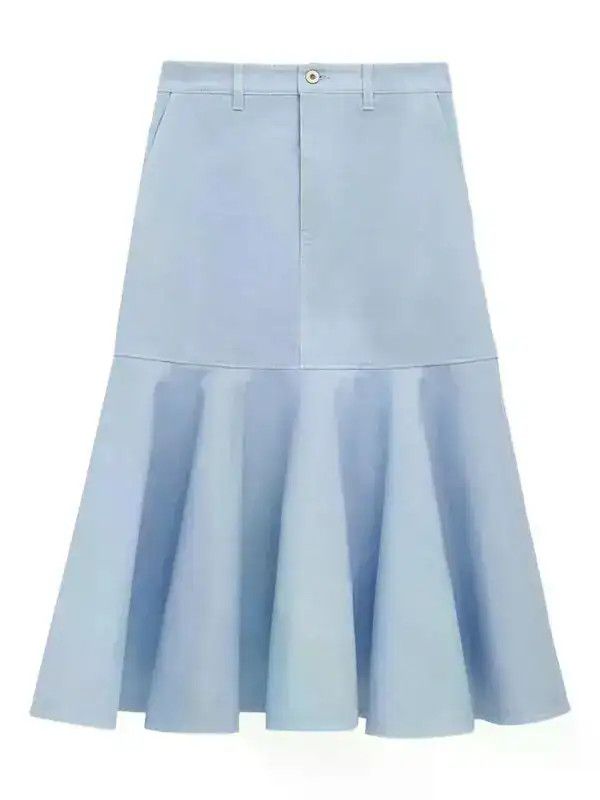 Loewe o1w1db10426 Skirts in blue Size 28" / US 6 / IT 42 - 1 Thumbnail