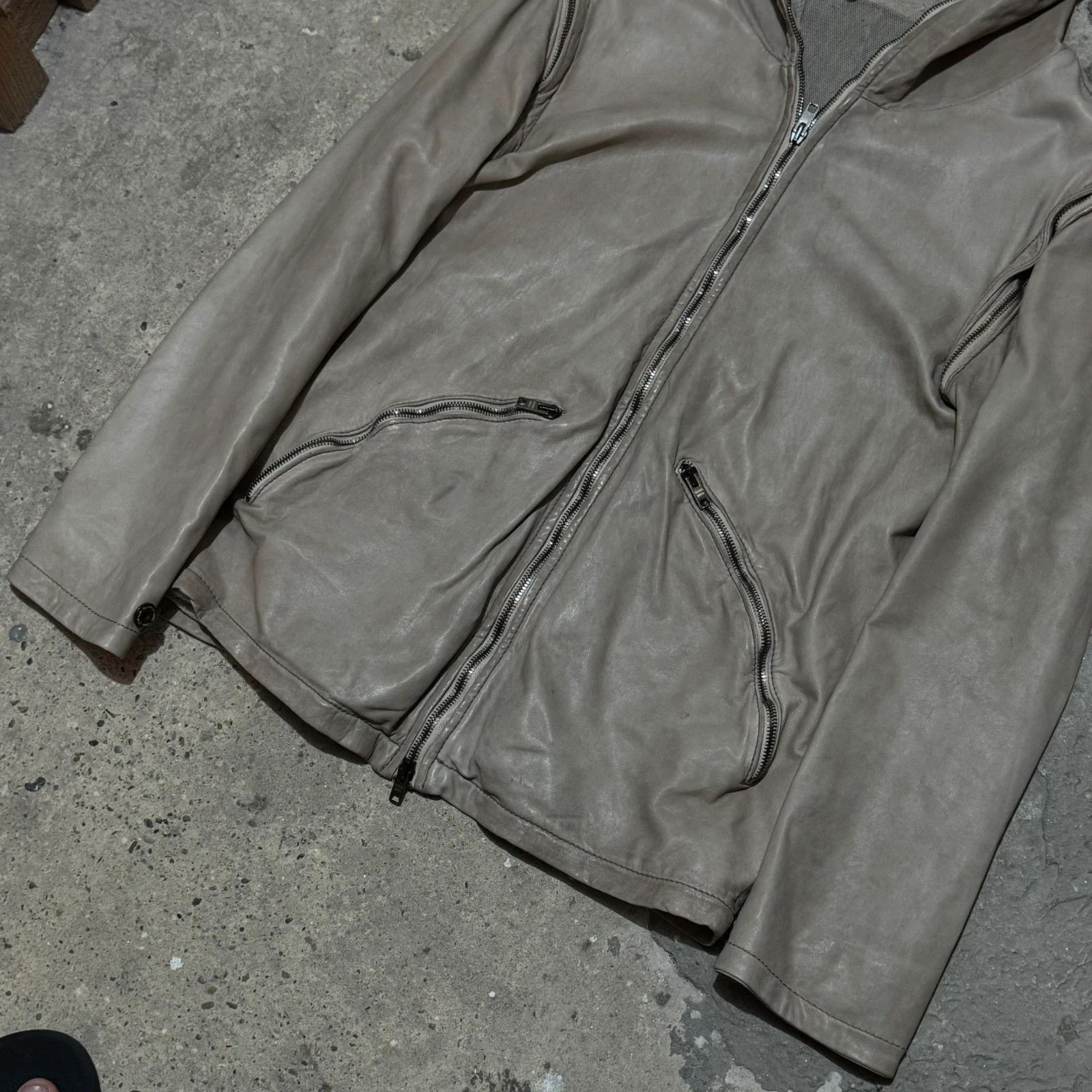 Giorgio Brato Giorgio Brato full zip up transformer leather jacket Size US M / EU 48-50 / 2 - 2 Thumbnail