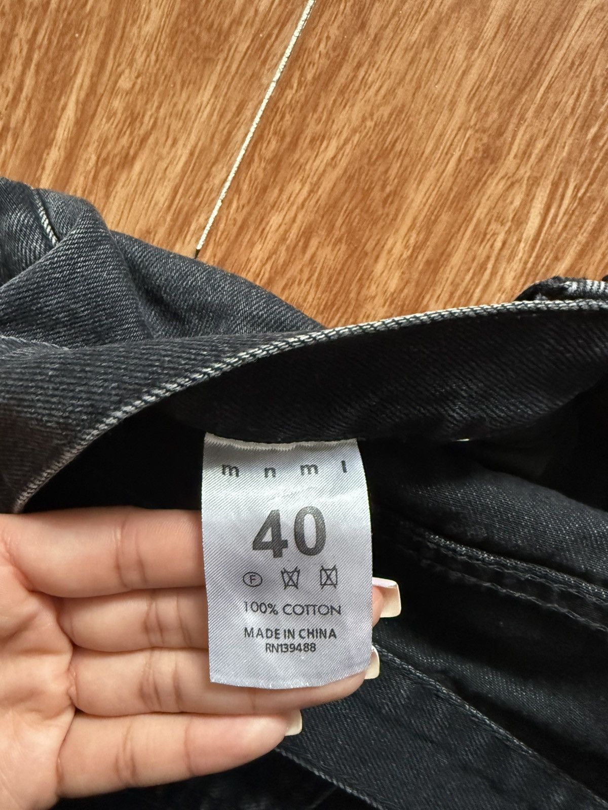 MNML SKELETON JEANS Size US 40 / EU 56 - 3 Thumbnail