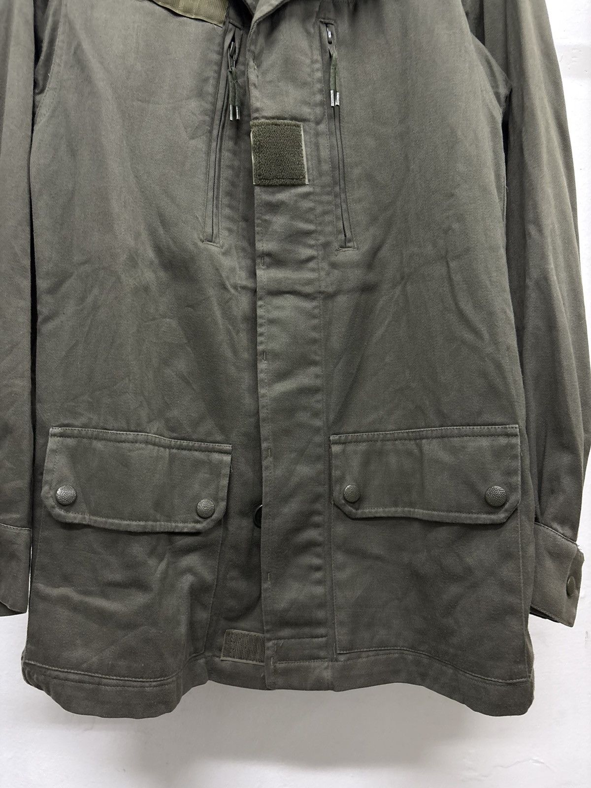 Junya Watanabe 80s Vintage Custommade F2 French Military Jacket Taxi Driver Size US M / EU 48-50 / 2 - 5 Thumbnail