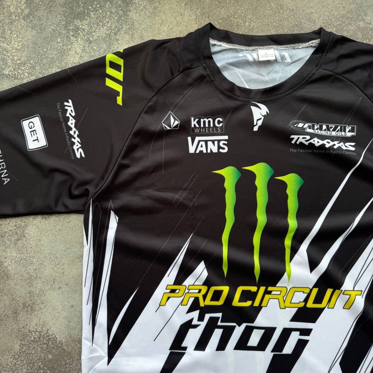 A$AP Rocky × Hypebeast Monster Energy Y2K Asap Rocky Style Racing Jersey Size US XL / EU 56 / 4 - 4 Thumbnail