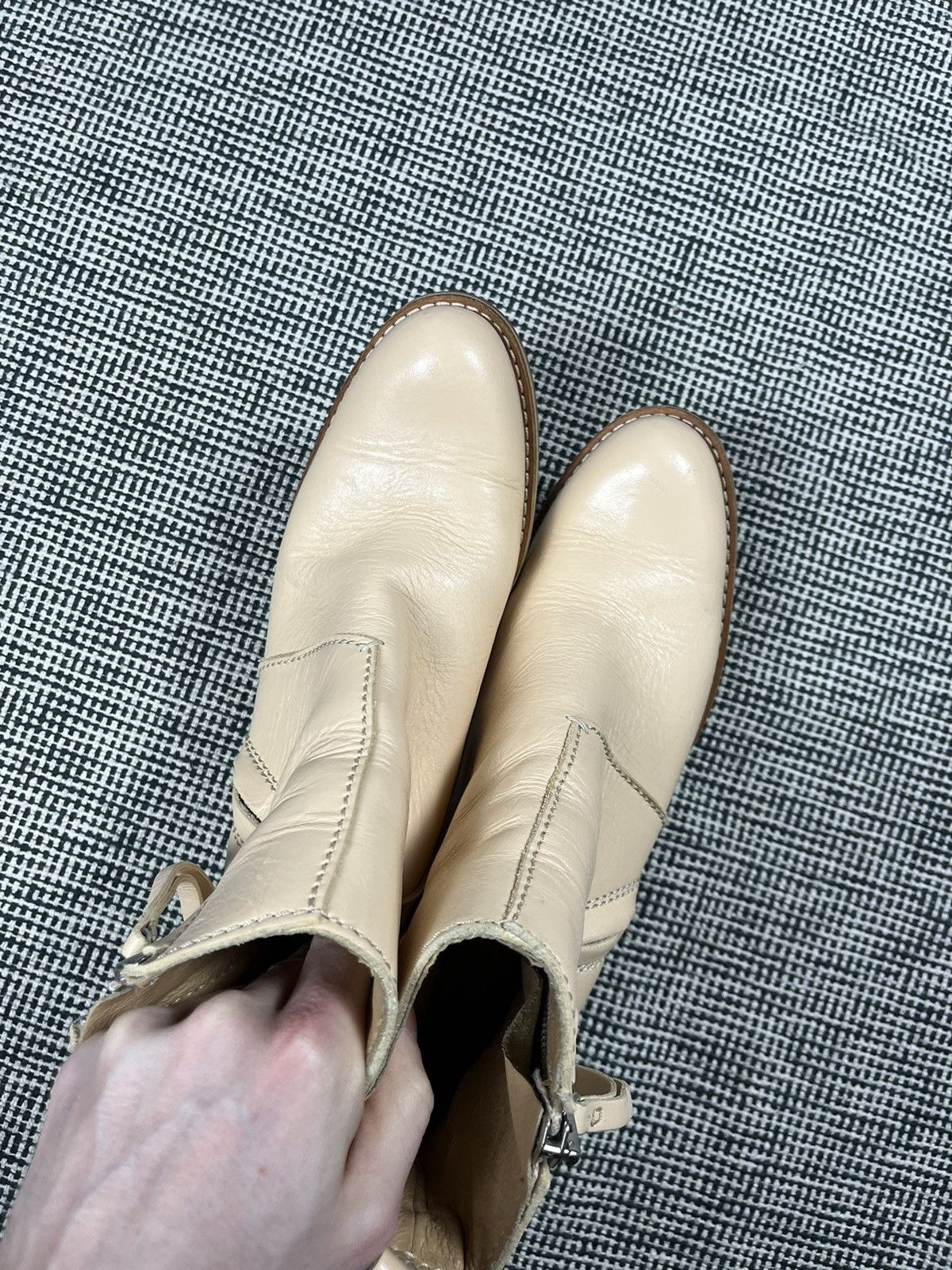 Acne Studios × Designer Acne studios zip up ankle pistol boots 39 eu Size US 8 / IT 38 - 3 Thumbnail