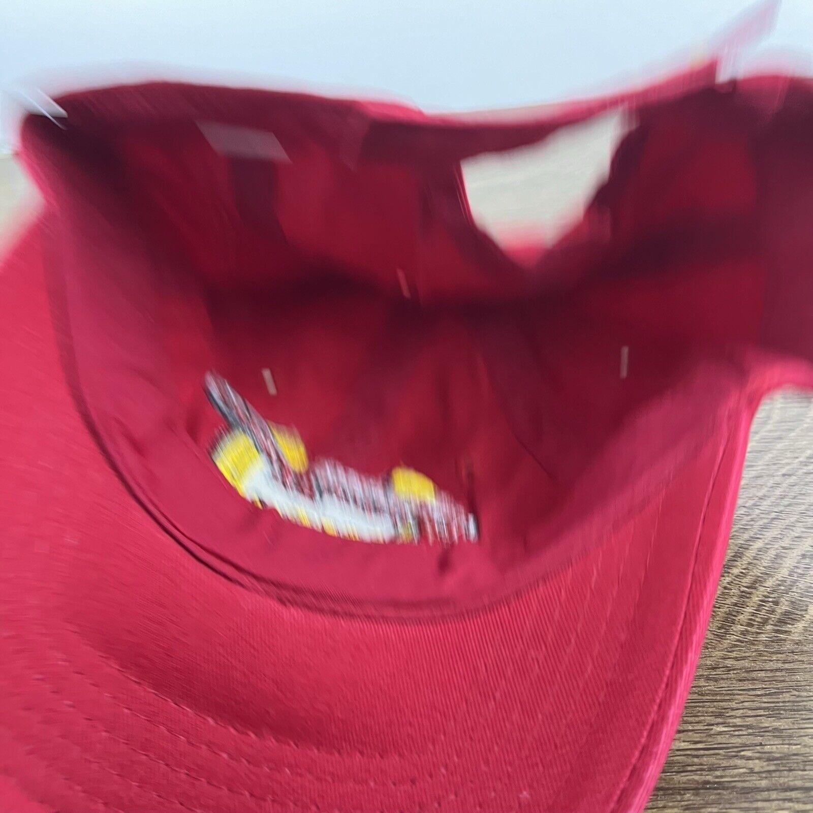 Other Frisco Rough Riders Hat Corral Red Cap Adjustable Hat Red Ad Size ONE SIZE - 11 Thumbnail