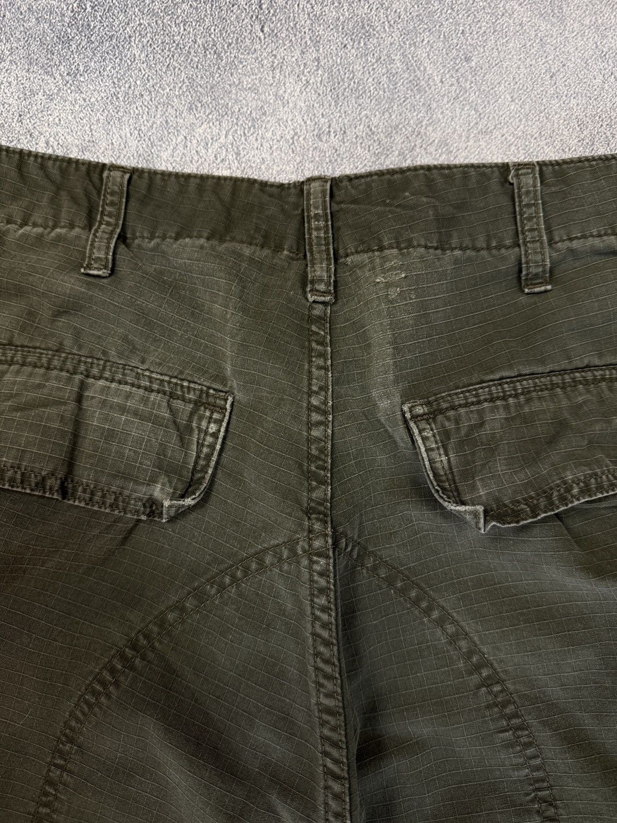 Carhartt Y2K Crazy Carhartt Distress Cargo Pants Size US 32 / EU 48 - 13 Thumbnail
