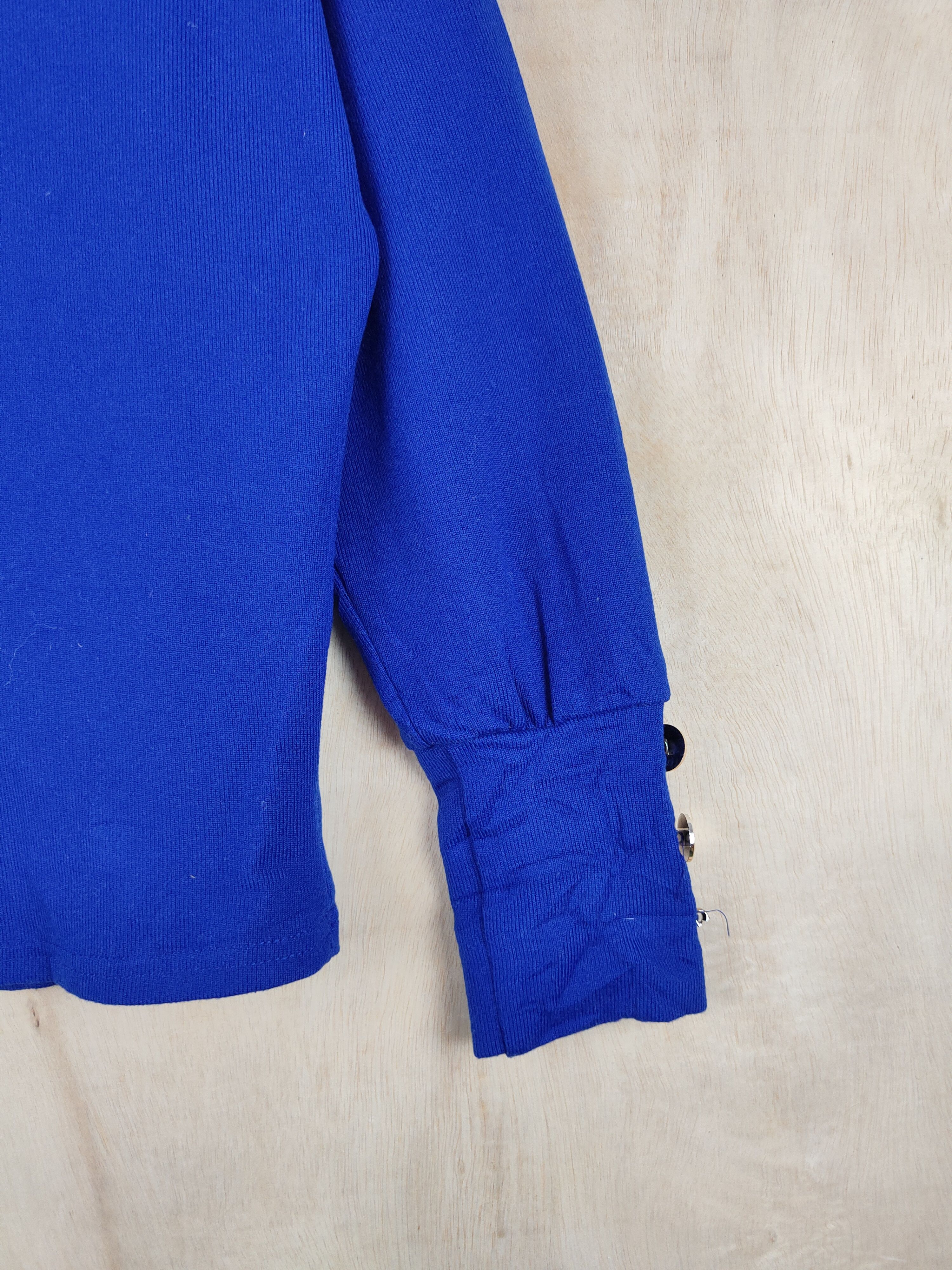 Japanese Brand Japanese Brand Blue Sweatshirts #S2514 Size S / US 4 / IT 40 - 8 Thumbnail