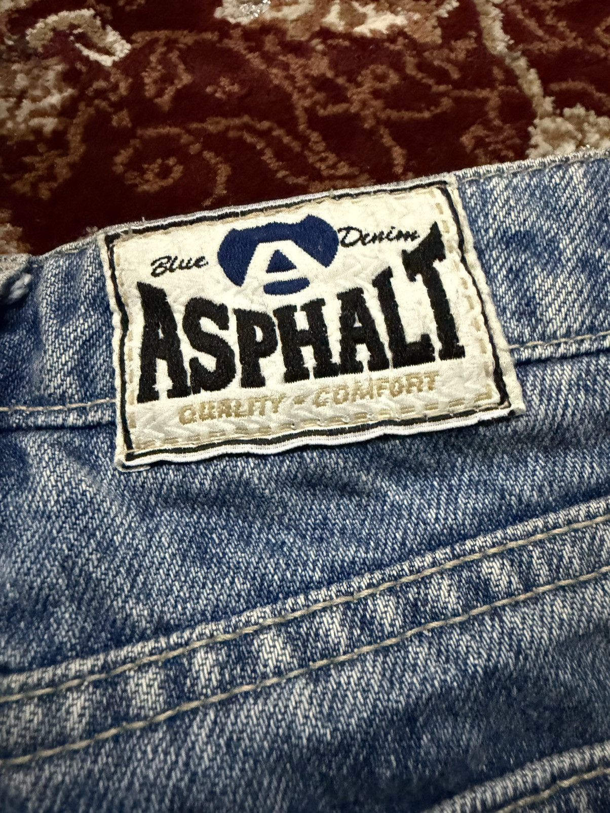 Other Vintage Blue Asphalt Flare Jeans Washed Bootcut Y2K Style Size 27" / US 4 / IT 40 - 3 Thumbnail