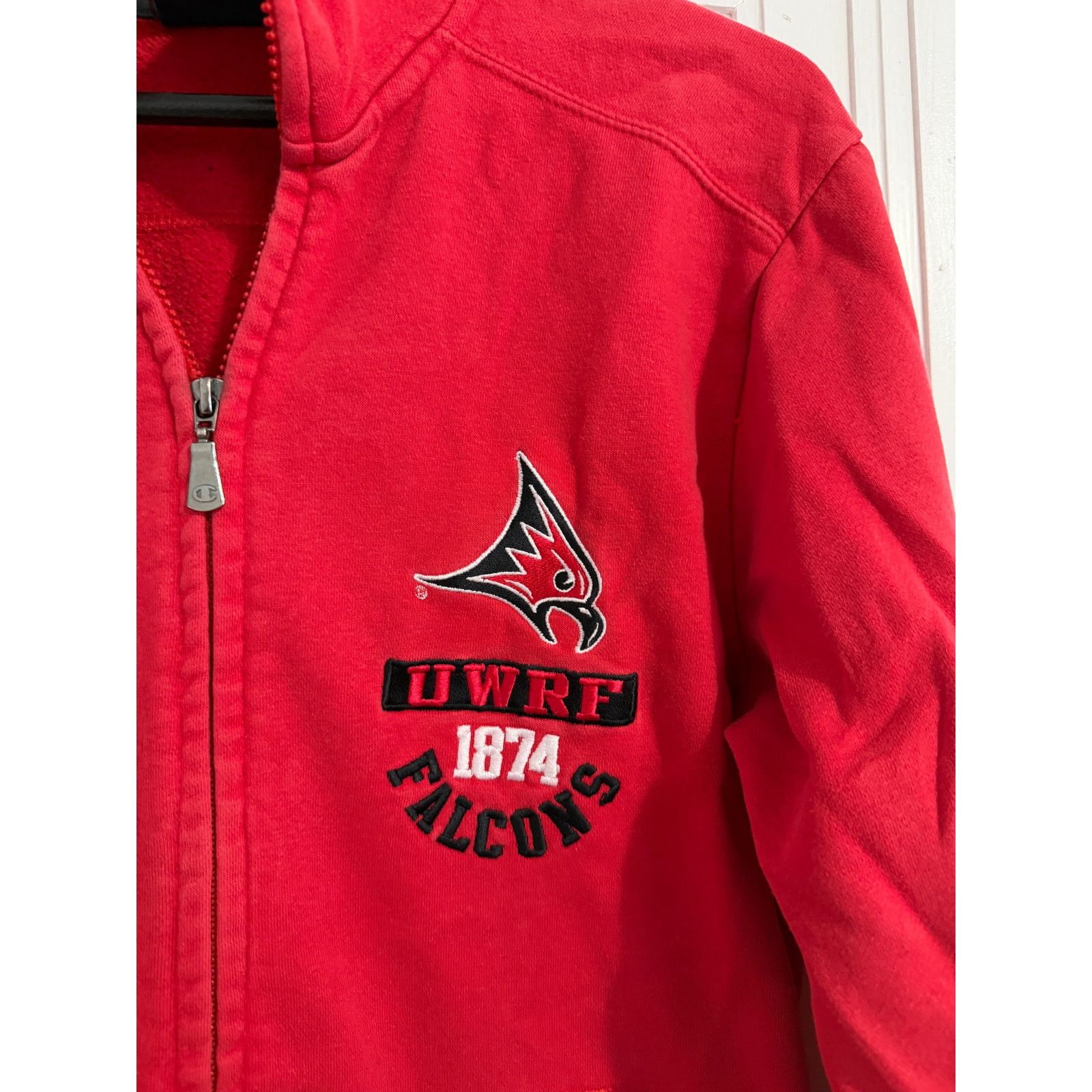 Champion UW River Falls Falcons Zip-Up Sweatshirt Size Small Size US S / EU 44-46 / 1 - 3 Thumbnail