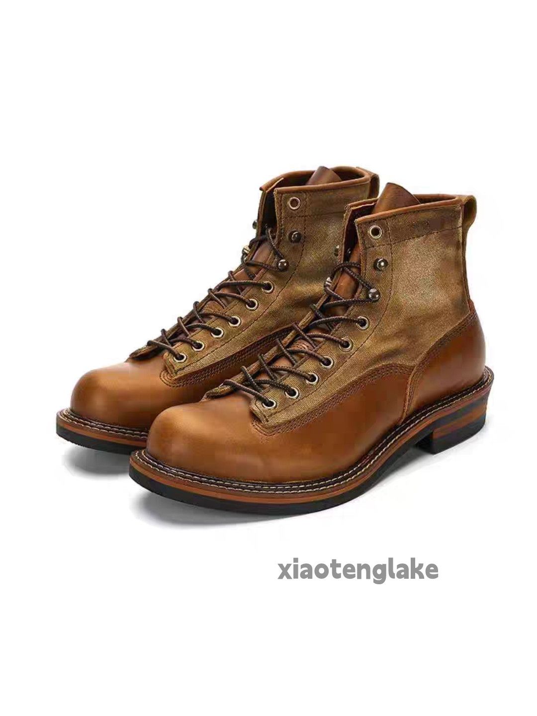 Vintage Utility skate hiphop military outdoor tactical boots shoes Size US 7 / EU 40 - 6 Thumbnail