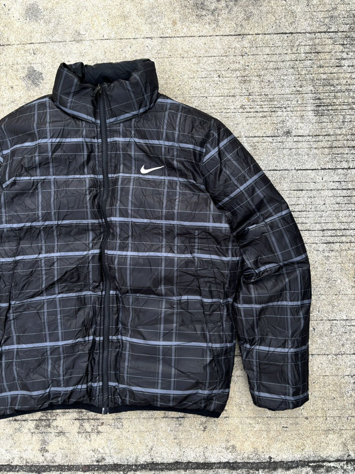 Nike Vintage Nike Puffer Jacket 2 in 1 Y2K Size US L / EU 52-54 / 3 - 9 Thumbnail
