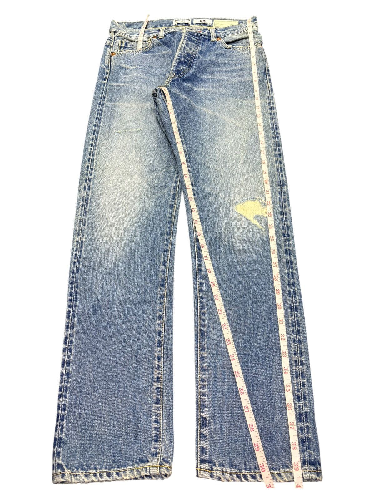 Edwin Vintage Frederick Selvedge Distressed Jeans Size 29" - 7 Thumbnail