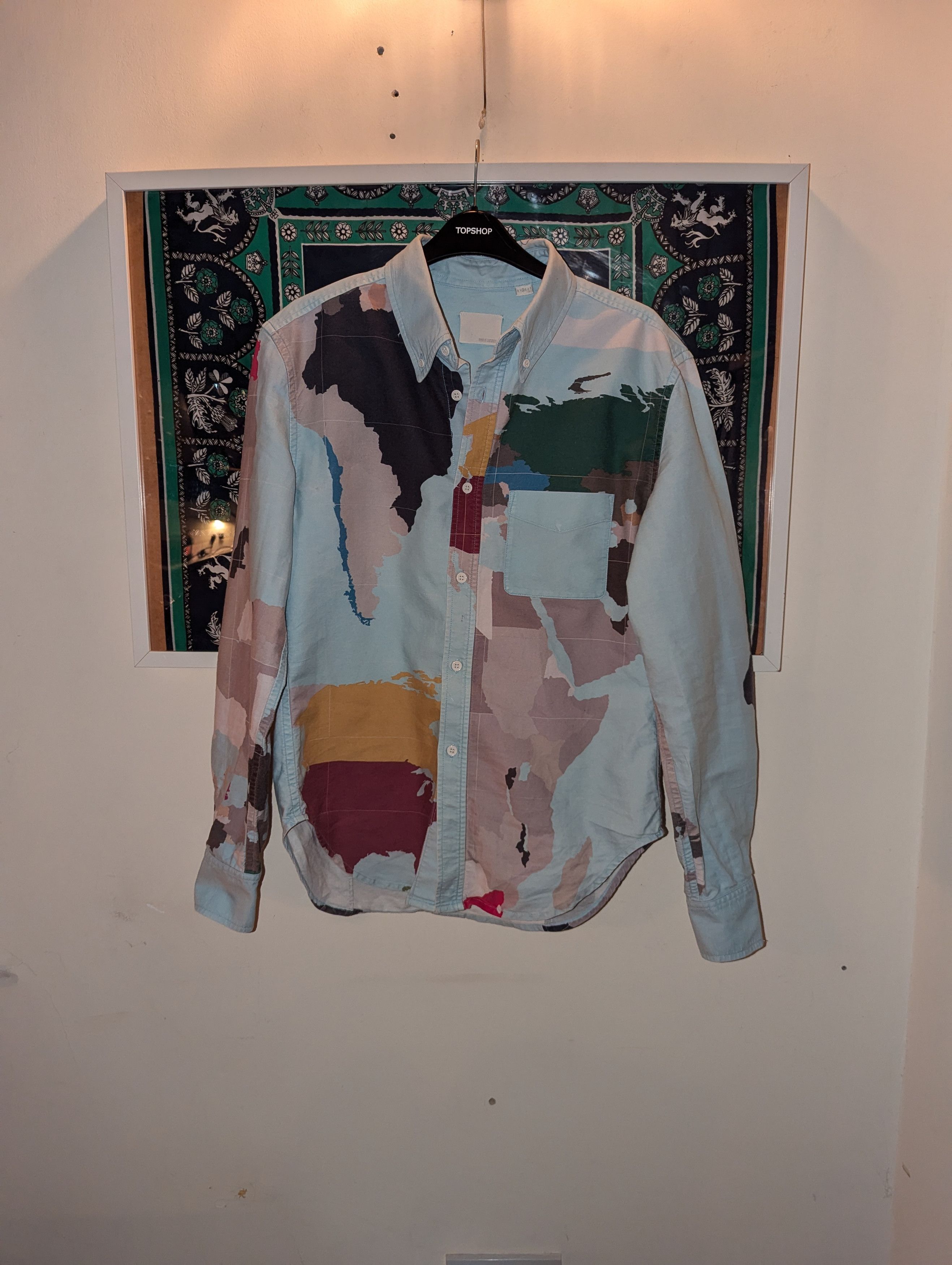 Band Of Outsiders Map shirt band of outsiders Size US M / EU 48-50 / 2 - 1 Thumbnail