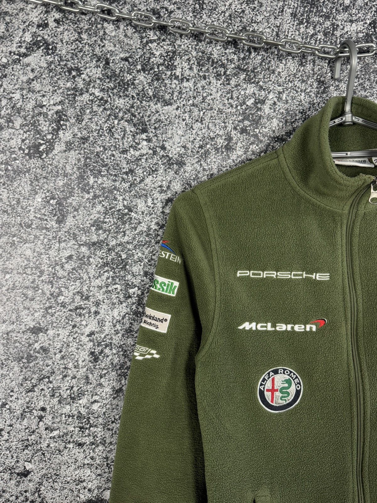 Formula 1 Racing Fleece Jacket McLaren Jaguar Porsche Formula 1 Rare Size US XS / EU 42 / 0 - 3 Thumbnail