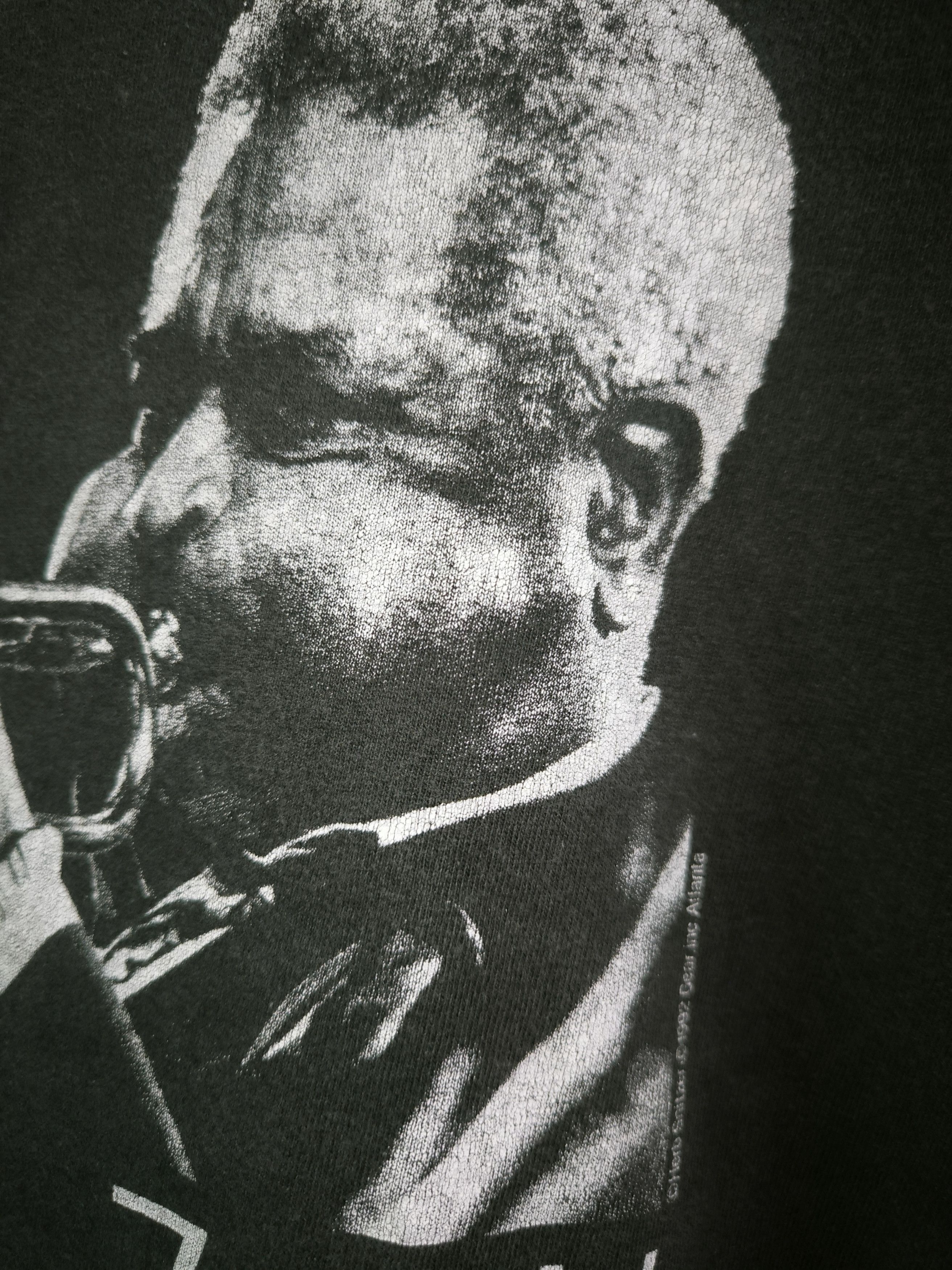 Band Tees 90s American Jazz Musician Dizzy Gillespie Nice Faded Tee Size US XL / EU 56 / 4 - 13 Thumbnail