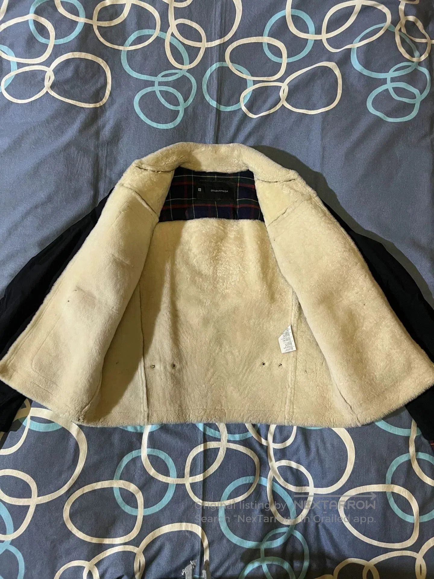 Dsquared2 dsquared2 shearling cotton jacket with sleeves. Size US XXL / EU 58 / 5 - 3 Thumbnail