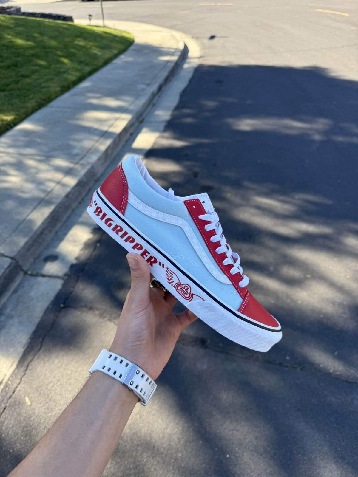 Vans Vans Style 36 SE Bikes Big Ripper Red Plume Reflective 10.5 Size US 10.5 / EU 43-44 - 3 Thumbnail